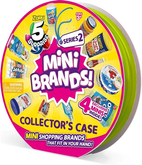 Comes With Exclusive Minis Surprise Mini Brands Collectors Case