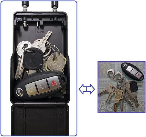 Buy Bosvision Key Lock Box Detachable Shackle 4 Digit Combination