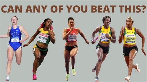 CAN U BEAT THIS Shericka Jackson Elaine Thompson Herah Shelly Ann