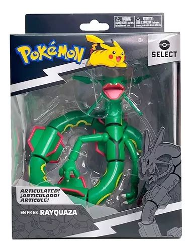 Pok Mon Figura Articulada Rayquaza Select Jazwares