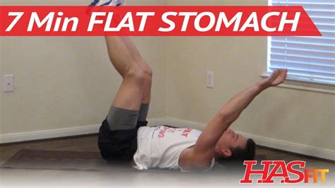 Minute Flat Stomach Workout Hasfit Get A Flat Stomach Exercises