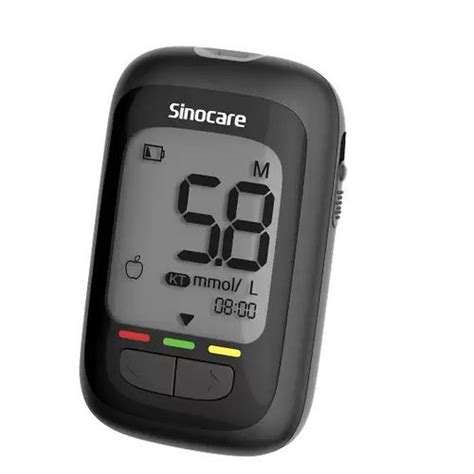 Automatic Blood Glucose Meter Safe Aq Max I Sinocare Inc Gdh Fad