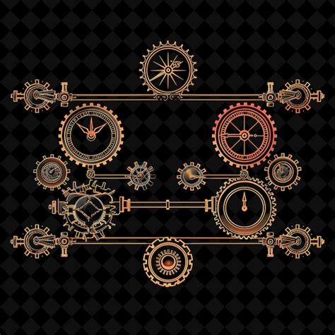 Premium Psd The Word Gears On A Black Background