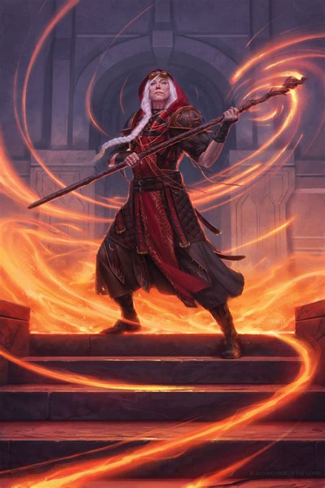 Jaya Ballard Mythic Edition MtG Art From Ravnica Allegiance Set By