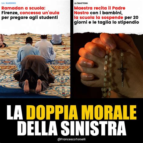 Francesco Torselli On Twitter Vi Presentiamo La Doppia Morale Della