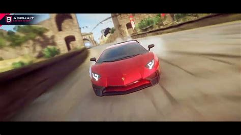 Asphalt Legends The Unstoppable Red Lamborghini Aventador