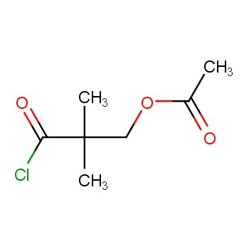 Propanoyl chloride, 3-(acetyloxy)-2,2-dimethyl- 58908-50-2 wiki