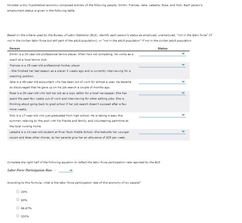 Solved Consider A Tiny Hypothetical Economy Composed Chegg