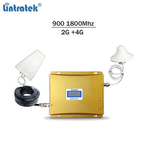 Lintratek Cellular Signal Booster Dual Band Gsm Mhz Umts Mhz G