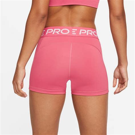 Short Nike Pro 365 3 Feminino Rosa Shop Timão