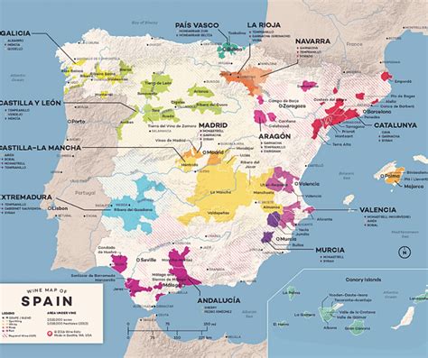 Map of Spanish wine regions | Uncork Mexico