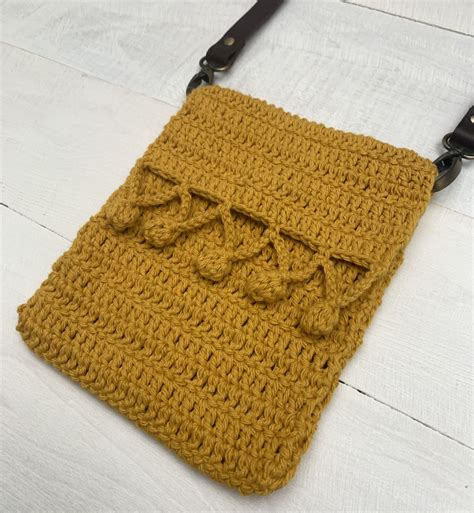 Crochet Pouch Pattern Phone Sling Bag KnitcroAddict