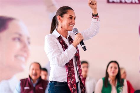 Claudia Sheinbaum Lidera Las Preferencias Electorales En Encuesta Nacional