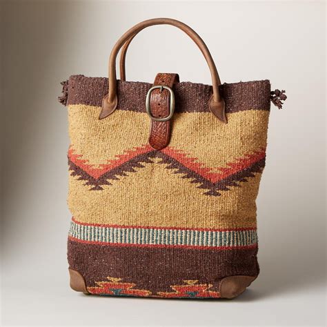 Legends Bag Sturdy Woven Wool Is Complemented By A One Of A Kind