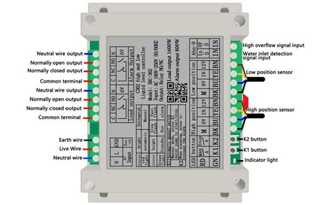 Taidacent Automatic Water Level Controller Automatic Water Pump Controller Either To Fill Or