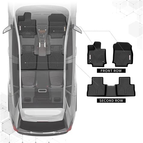 Lloyd Mats Heavy Duty Carpeted Floor Mats For Honda HR V 2016 ON Black