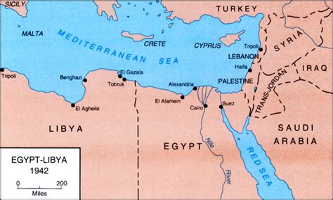 HyperWar: The U.S. Army Campaigns of World War II: Egypt-Libya