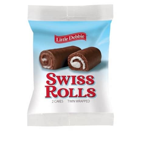 Little Debbie Swiss Rolls Snack Cakes Twin Pack 34 Oz Qfc