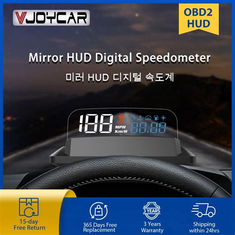 Yeni Obd Ayna Hud Araba Head Up Display Dijital H Z Projekt R Alarm Ya