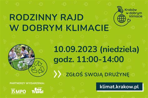 Zapraszamy Na Rodzinny Rajd W Dobrym Klimacie Magiczny Krak W