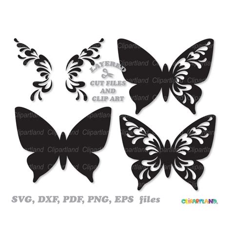 Instant Download Butterfly Svg Cut Files Butterfly Clip Ar Inspire Uplift