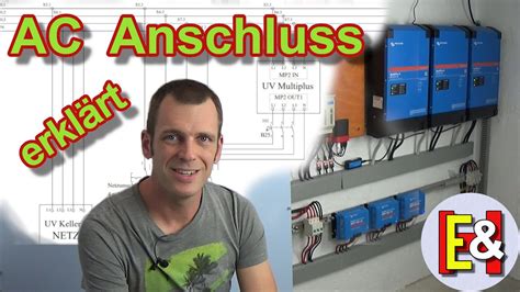 Victron Multiplus Powerwall AC Anschluss YouTube