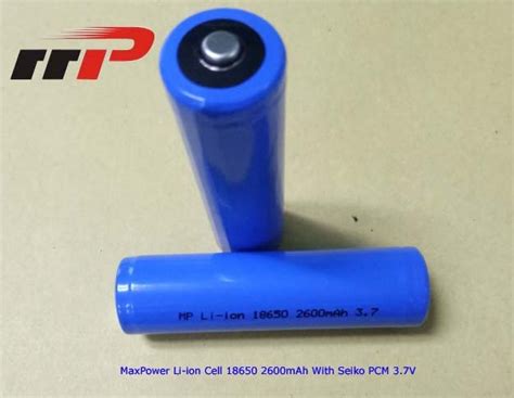 18650 2600mAh Rechargeable Lithium Ion Batteries 3 7V UL CE IEC2133 CB