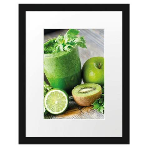 Gerahmtes Poster Smoothie Mit Apfel Sellerie Kiwi East Urban Home Gr E