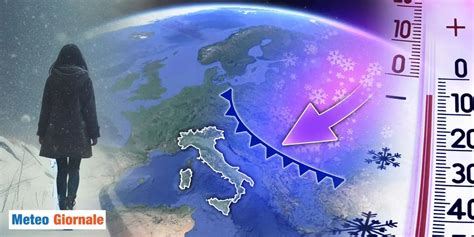 Possibilità di unondata di freddo siberiano in Italia larrivo del