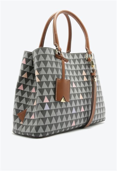 Bolsa Tote Preta Schutz Lara New Triangle Zz Mall