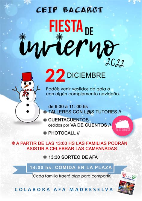 Fiesta Del Invierno Crecer Con Vivencia En Bacarot