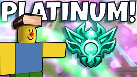 Road To Platinum Rank Roblox Bedwars Youtube