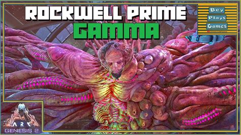 ARK Genesis 2 Rockwell Prime GAMMA Boss Fight Major TECHNICAL