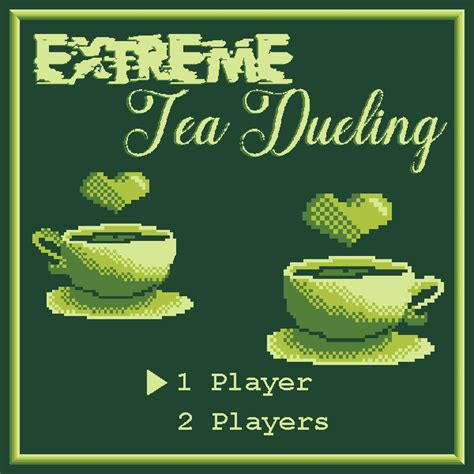 Animation Of An Imaginary Tea Dueling Game Title Screen I Did Constructive Criticism Welcome