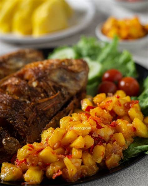 Resep Sambal Nanas Segar Pedas Nikmat Dan Menggugah Selera