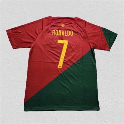 Portugal Soccer Jersey Men's Soccer Jersey National Soccer Team ...