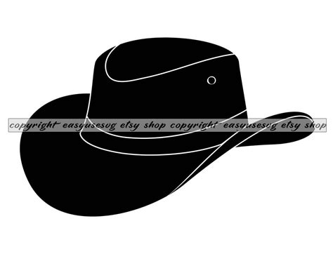 Cowboy Hat Svg Cowboy Hat Dxf Cowboy Hat Png Cowboy Hat Clipart