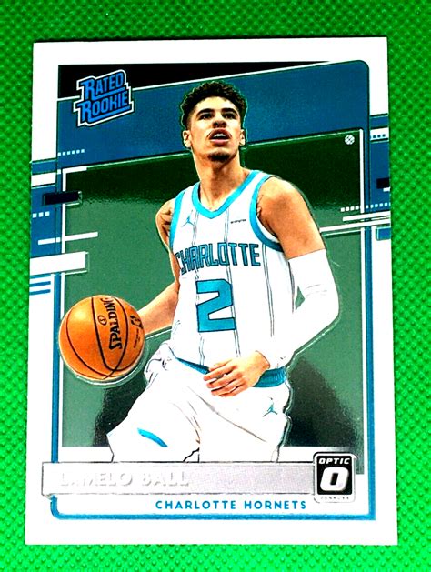 Panini Donruss Optic Rated Rookie Lamelo Ball Rc Card