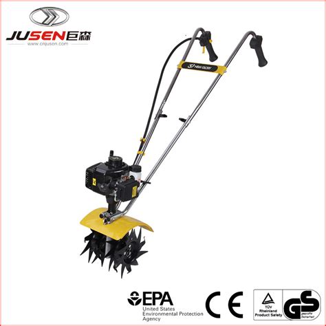 Small Gasoline Garden Power Tiller Hoe Cultivator Hand Rotavator