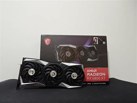 Msi Radeon Rx 6800 Xt Gaming X Trio 16g Rx6800xt 6800xt Rx6800 6800 電腦