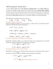 Chem Recitation Wk Pdf Using The Key Concepts And The Key