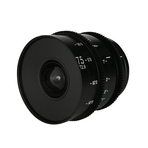 Laowa 7 5mm T2 9 Zero D S35 Cine Lens Canon RF Bps Tv Co Uk