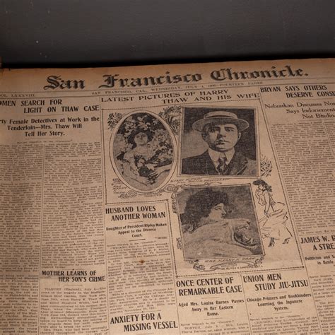 Readers of sf chronicle newspaper san francisco found a shocker today 14