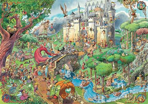 Fairy Tales, 1500 Pieces, Heye | Puzzle Warehouse