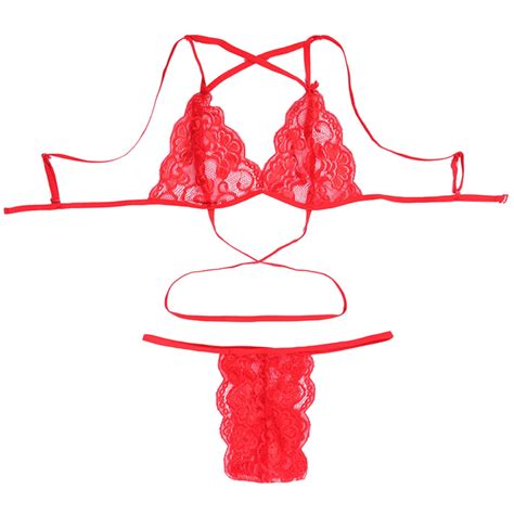 Zuwimk Lingerie For Women Naughty Women Lingerie Set Lace Bra And Panty