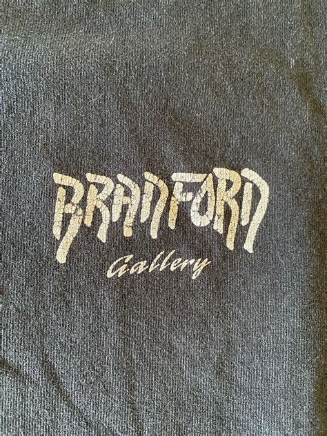 Vintage Jimi Hendrix Bradford Gallery Shirt Large Fru Gem