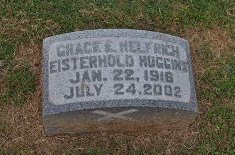 Grace Elizabeth Helfrich Huggins Monumento Find A Grave