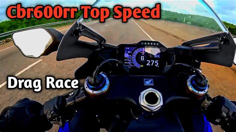 Cbr Rr Top Speed Race Sportbikes Drag Racing On Highway Cbr