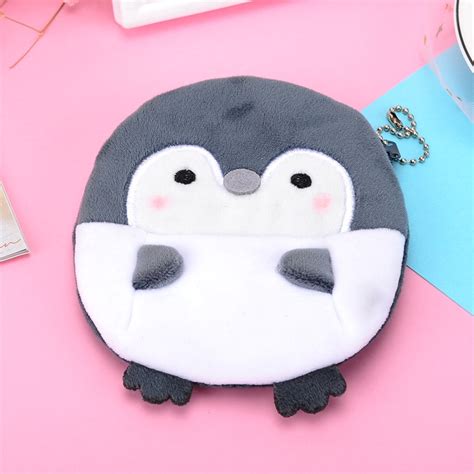 Jual Dompet Koin KOUPEN CHAN ORI Fluffy Plush Dengan Gantungan