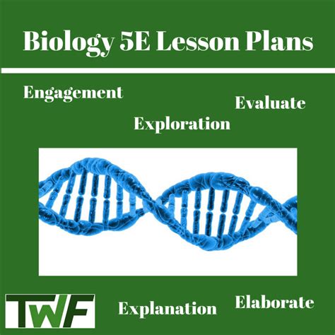 Biology 5E Lesson Plans